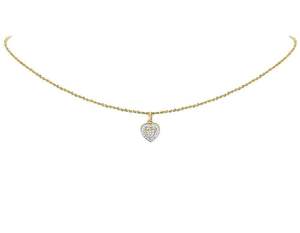 Tendance en forme de coeur 925 argent Sterling VVS glacé Moissanite diamant pendentif pour femmes bijoux Hip Hop - Product Image 3