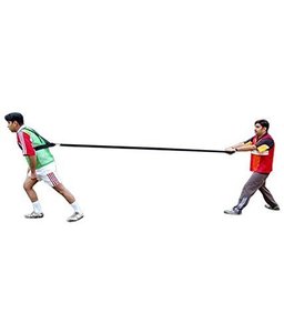 Harnais de résistance aux épaules noir en PP, bande de Fitness pour la Gym, vente en gros - Product Image 2