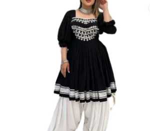 Broderie traditionnelle robes afghanes pour femmes longue robe respirant bonne qualité meilleur costume de conception en gros Logo personnalisé - Product Image 3
