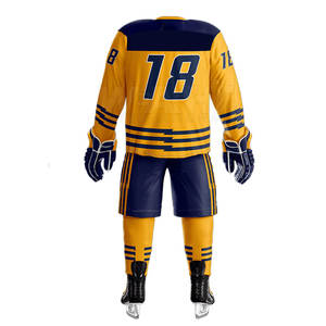 El uniforme de hockey sobre hielo con logotipo personalizado más popular para adultos, conjuntos de talla grande, diseña tu propio estilo - Product Image 4