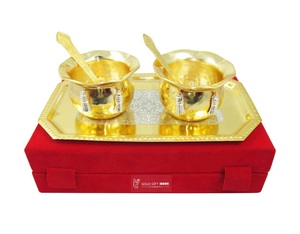Bol à fruits secs en laiton avec poignée de conception à la main 3 parties plateau de bol à fruits secs en laiton antique pour la décoration de table - Product Image 3
