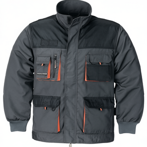 Chaqueta de Seguridad y Supervivencia para Hombre, Talla 56, Combinación de Colores Gris Oscuro/Negro/Naranja - Product Image 2