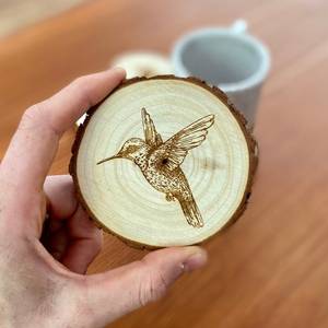 Rustic Resin Wood <b>Drink</b> <b>Coasters</b> Classic Style for Modern Tableware for Hospitality Industry Retail Stores for Export Markets - Product Image 5