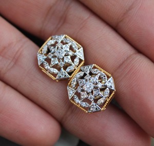 Colgante de lazo de oro amarillo de 18 quilates minimalista elegante IGI certificado joyería de diamantes naturales moderno delicado collar de lujo para mujer - Product Image 6