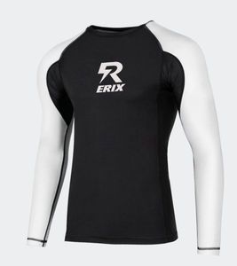 Rashguard personnalisé à manches longues pour hommes MMA & BJJ, maillot de compression sublimé avec logo personnalisé, vêtements d'arts martiaux - Product Image 1