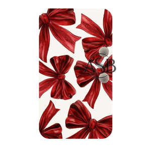 Tuile à cils en acrylique personnalisable Red Bow Lash, extension de cils, impression de logo personnalisée professionnelle, service OEM - Product Image 4