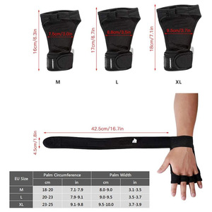 2024 Coexistence OEM Suede Hook & Loop Waterproof Unisex Fitness Gloves for Exercise Bodybuilding Workout Training Gym - Product Image 5