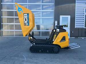 New JCB HTD-5E 1 Ton Electric Dumper Compact Tracked Site Dumpster with Zero Emissions and Lithium <b>Battery</b> Power - Product Image 5