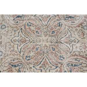 Alfombra Vintage, Alfombra Turca Extra Grande de 9.7x13.7 pies, Alfombra de Lana Azul Marrón Estilo Suroeste - Product Image 5