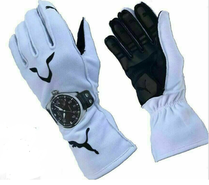 ถุงมือแข่งรถโกคาร์ทแบบกำหนดเอง ถุงมือคาร์ทสำหรับผู้ใหญ่และเยาวชน  ทุกสภาพอากาศ ระบายอากาศได้ดี ทนไฟ ทำจากวัสดุ Nomex - Product Image 1