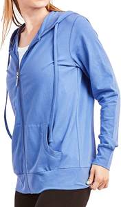 Latesty Design <b>Women</b> Winter Long Sleeve <b>Zipper</b> Plain <b>Hoodies</b> - Product Image 3