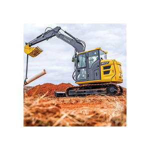 Excavadora John Deere 85G usada, equipo de maquinaria de construcción con motor diésel de servicio pesado para uso en zanjas y paisajismo - Product Image 1