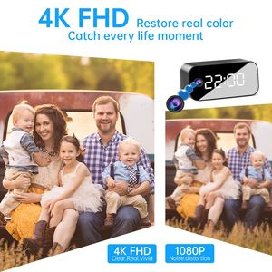 2MP WIFI Camera Speaker Clock with Night Vision Motion Detection Remote Viewing Camcorder for Home Security Camera - Product Image 4