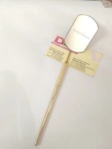 Espejo de pestañas con logotipo personalizado, espejo de pestañas grande profesional de acero inoxidable, accesorios de extensión de pestañas, espejo de maquillaje de pestañas - Product Image 6