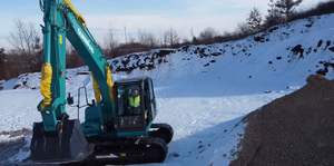 SWE 155UF-2PB Excavatrice 121 HP Moteur 0.61m Capacité du godet 17000 kg Poids de fonctionnement Origine américaine - Product Image 6