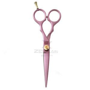 Vente en gros bon marché Ciseaux de coiffeur de couleur personnalisée Lames en acier inoxydable à pointe pointue - Product Image 2