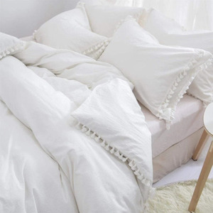 High Quality Indian Cotton Quilt <b>Duvet</b> Bed <b>Cover</b> and Two Zipper Pillowcase <b>Set</b> for Bedroom and Livingroom Decor - Product Image 5