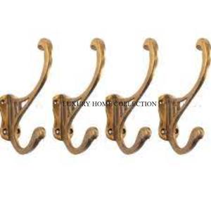 Crochets muraux en métal au design antique pour la décoration intérieure de style rustique et vintage avec un savoir-faire de haute qualité - Product Image 4