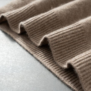 Pull en cachemire pour homme, manches longues, col rond, tricot rayé, décontracté, tricot uni, chaud, tendance, personnalisable à l'avant - Product Image 5