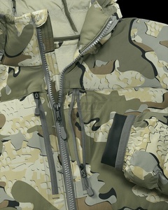 Vestes de chasse pour jeunes personnalisées OEM Camo Motif imperméable Protection solaire Tir Camouflage Vestes de chasse Vêtements d'extérieur - Product Image 3