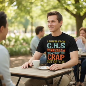 Maglietta divertente e originale per i sofferenti di CHS: non sentono nulla - Prodotto promozionale - Product Image 3