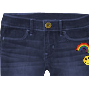 Pantalones Vaqueros de Mezclilla para Niños, Cinco Bolsillos, Algodón y Elastano, Cómodos, Bordados e Impresos, Hechos en Bangladés - Product Image 2