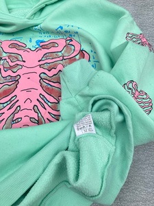 เสื้อฮู้ดผ้าฝ้ายโอเวอร์ไซส์/โพลีเอสเตอร์ซักได้ทั้งชายและหญิงมีฮู้ดสายรัดข้อมือแบบมีโครงสำหรับผู้ชายและผู้หญิงสำหรับฤดูหนาว - Product Image 4