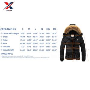Veste unisexe décontractée réversible d'hiver pour l'extérieur, 50% fourrure, col en fourrure, fermeture éclair, épaisse, à capuche, corps droit, en laine peignée - Product Image 4