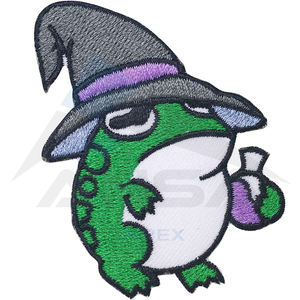 2024 nueva llegada parches bordados personalizados parches de tela de hierro de diseño múltiple con lentejuelas PVC y Material de fieltro - Product Image 2