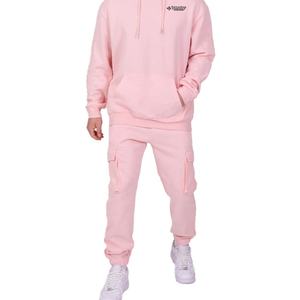 Conjunto Deportivo para Hombre OEM, 100% Algodón, Pantalones y Sudadera con Capucha Personalizados, Conjunto Deportivo Transpirable para Hombre - Product Image 1