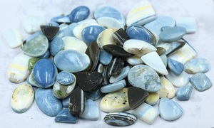 Ópalo Azul Natural al por Mayor, Piedras Preciosas Sueltas con Corte Ovalado, Certificadas por Terceros para la Fabricación de Joyas, Lote de Tamaño Libre - Product Image 2