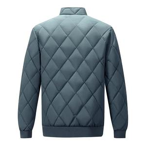 Venta al por mayor 100% algodón orgánico chaqueta de invierno Premium OEM Puffer fabricante de calidad superior con cremallera chaqueta de los hombres - Product Image 5