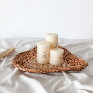 Merveilleux plateau de service en rotin bambou, plateau décoratif fait à la main pour table de rangement, décor de maison de ferme - Product Image 3