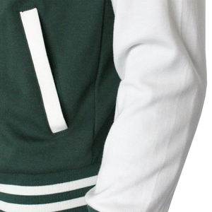 Meilleures ventes, vestes en laine brodées pour hommes, vestes High Street pour hommes, veste universitaire Letterman personnalisée avec manches en cuir pour le collège - Product Image 5