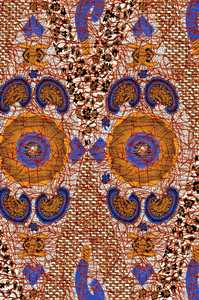 Tela Africana de Algodón 100% Suave y de Alta Calidad, Estampado de Cera, 45 Pulgadas de Ancho, Estilo Ankara, para Prendas - Product Image 2