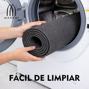 Alfombra de Interior con Textura Espigada de Primera Calidad, Suave y Antideslizante para Sala de Estar, Lavable y Plegable para el Hogar - Product Image 6