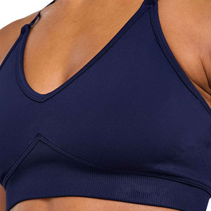 Soutien-gorge de sport personnalisé pour femmes, respirant, sans couture, réglable, yoga, vêtements de fitness à bretelles - Product Image 3