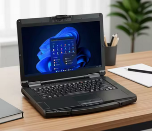 โน้ตบุ๊คอุตสาหกรรมรุ่นใหม่ ขนาด 12 นิ้ว หน้าจอสัมผัส 2736x1824 ตัวเครื่องอะลูมิเนียม AMD Ryzen 7 8840HS แรม 32GB SSD+HDD ระบบปฏิบัติการ Android Windows - Product Image 1