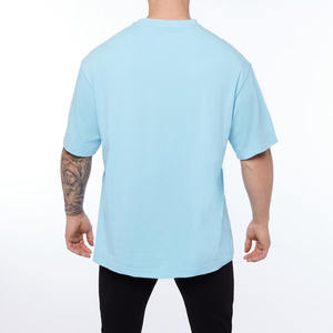T-shirts imprimés décontractés pour hommes surdimensionnés Meilleur vendeur 100% Coton Street Wear Tissu en jersey respirant à manches courtes - Product Image 4