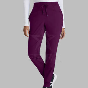 Pantalon de travail décontracté pour femme, best-seller, service OEM, séchage rapide, respirant, polyester/coton, style à devant plat - Product Image 2
