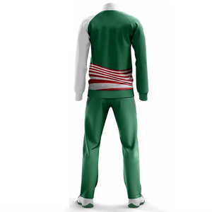 Chándal de sublimación de ajuste atlético con chaqueta de malla transpirable y chándal de sublimación de joggers deportivos para hombres - Product Image 4