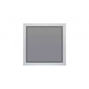 Difusor de Aire Acondicionado de Metal Pintado de Blanco Tecnosystemi con Rejillas y Persianas Perforadas Fijas - Product Image 1