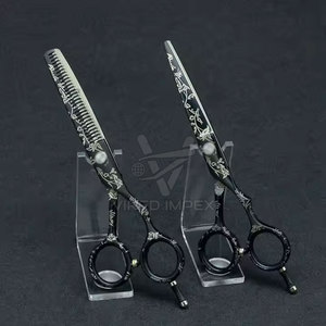 Ciseaux de barbier de la meilleure qualité, vente chaude, ciseaux de barbier en acier inoxydable, fabriqués au Pakistan - Product Image 5