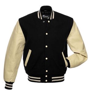 Qualité supérieure Collège Baseball Varsity Veste Rétro Lettre Patch Personnalisé Nom de l'équipe OEM Streetwear Mode Veste pour Hommes - Product Image 4