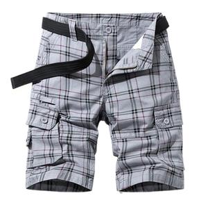 Pantalones cortos Cargo de algodón para hombre, pantalones cortos de verano 2025 para hombre, ropa de calle informal para hombre, pantalones cortos Cargo con múltiples bolsillos, gran oferta, transpirables - Product Image 3
