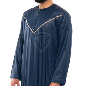 Comfortable Breathable Men Thawb Top Selling Different Color Men Thawb For <b>Islamic</b> Wear - Product Image 6
