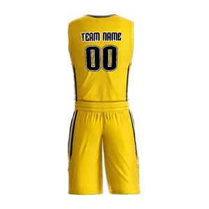 Prix d'uniforme de basket-ball de sublimation de haute qualité, logo personnalisé, nouveau style d'uniformes pour hommes, shorts de basket-ball d'été Bsci - Product Image 2