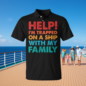 T-shirt assorti pour croisière en famille, manches courtes, en coton, drôle, pour adultes, pour réunions de famille, fête, toutes saisons - Product Image 3