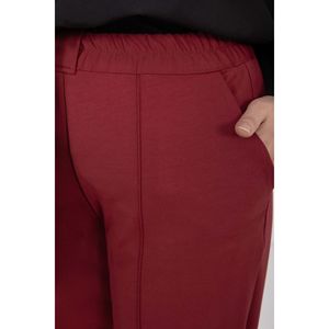 Pantalones Cargo Borgoña para Mujer, Talla XL, Cintura Alta, Transpirables y Suaves, con Detalle de Bolsillo Frontal, Estilo Casual - Product Image 4