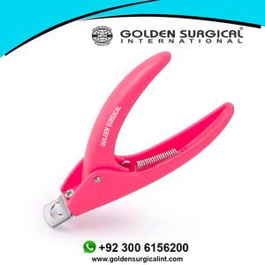 Cortador de Uñas Postizas, Recortador de Puntas de Uñas |   Cortadores de Uñas Acrílicas |   Cortaúñas Artificial, Lima para Callos, Recubierto de Color Rosa - Product Image 5